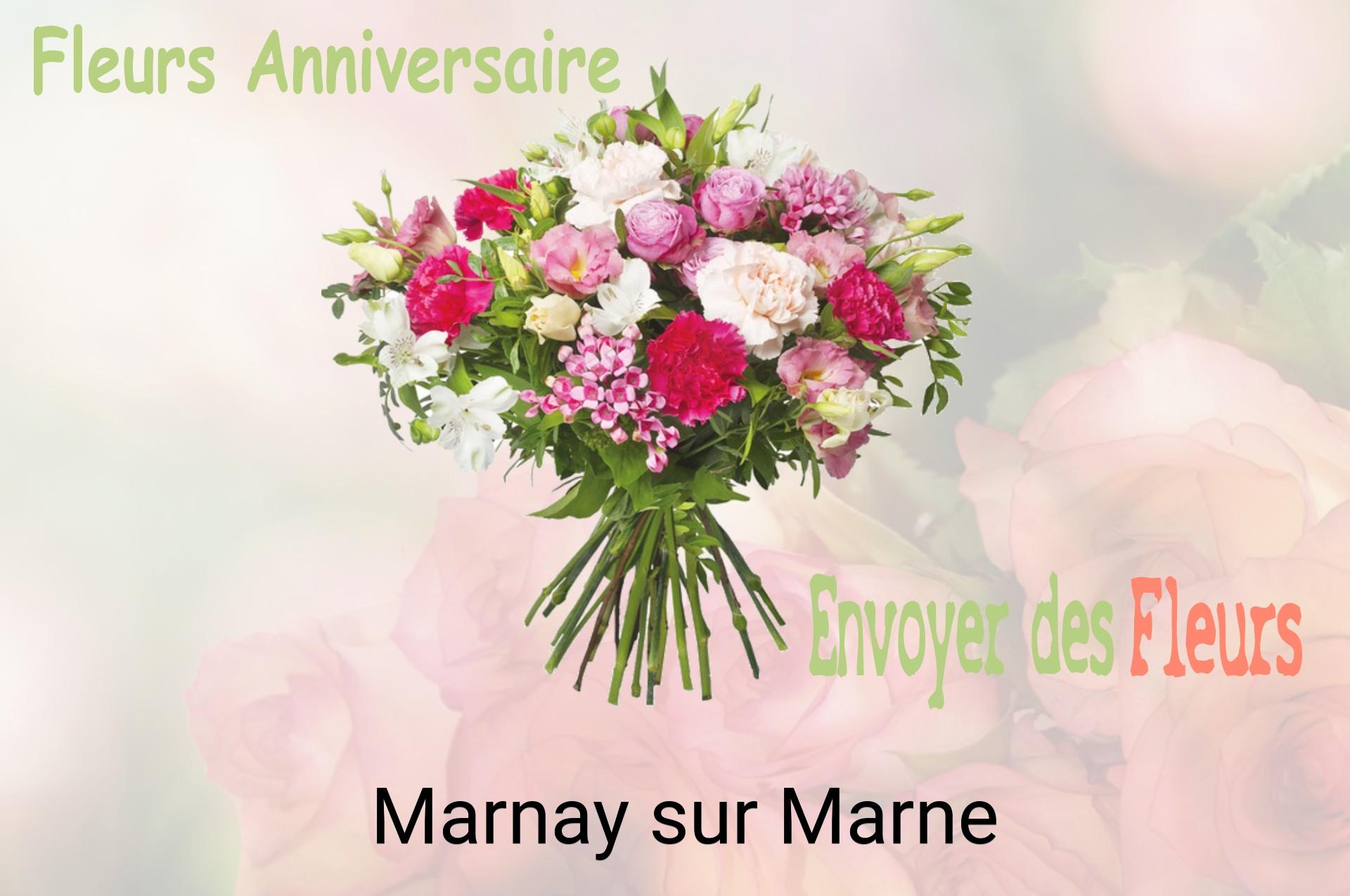 Bouquet de fleurs d’anniversaire livré à Marnay-sur-Marne