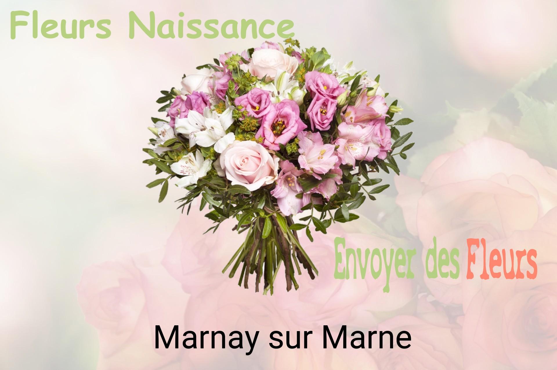 Bouquet de fleurs de naissance livré à Marnay-sur-Marne